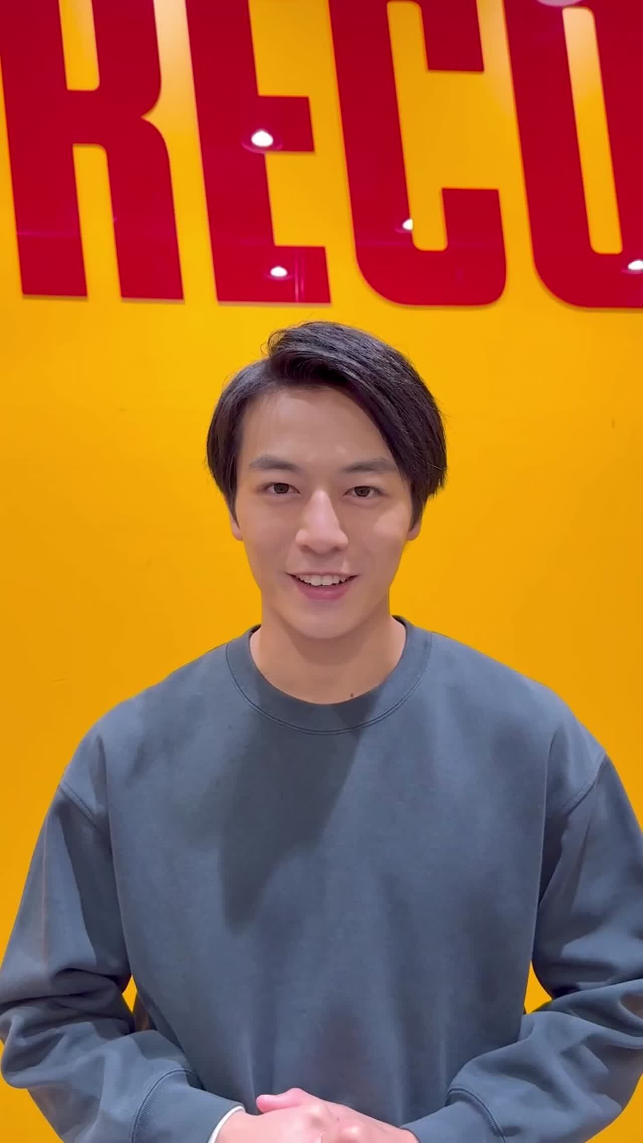 齋藤璃佑よりカレンダー発売記念イベント全行程終了のお礼コメント